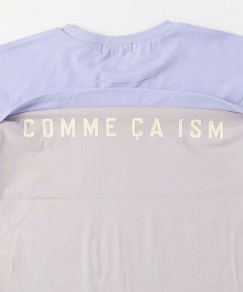 COMME CA ISM / コムサイズム Tシャツ | 速乾 胸ポケット バックロゴ 半袖Tシャツ | 詳細12