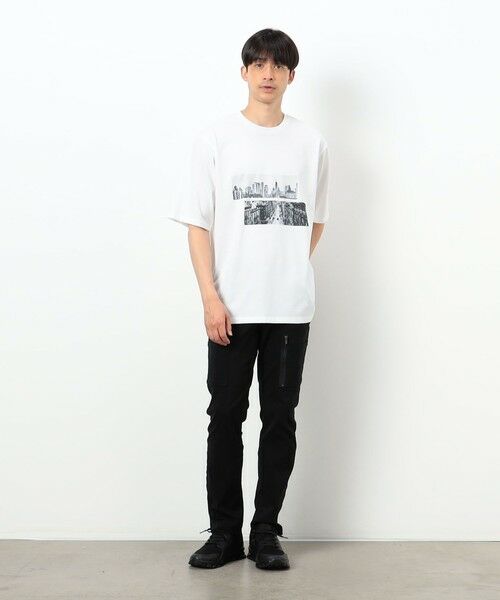 COMME CA ISM / コムサイズム Tシャツ | 【接触冷感機能】 Ｆｅｅｌ−Ｃｏｏｌ フォトＴシャツ 「Ｃｉｔｙ」 | 詳細1