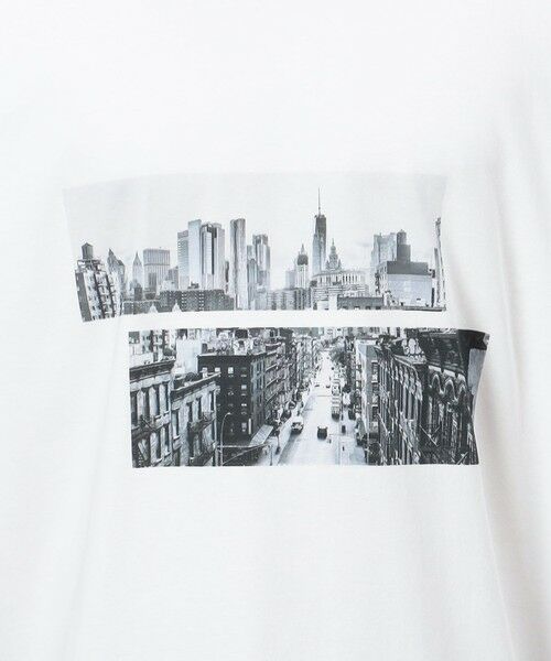 COMME CA ISM / コムサイズム Tシャツ | 【接触冷感機能】 Ｆｅｅｌ−Ｃｏｏｌ フォトＴシャツ 「Ｃｉｔｙ」 | 詳細9