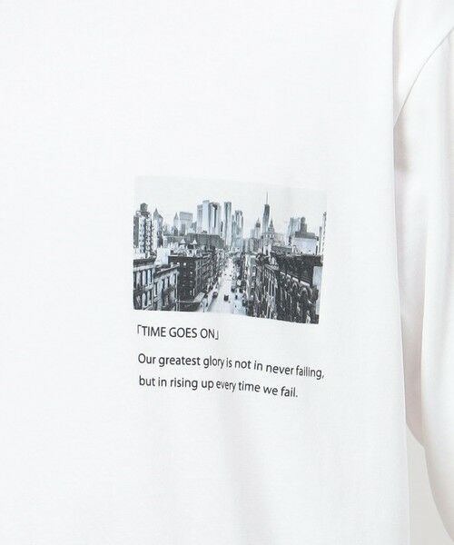 COMME CA ISM / コムサイズム Tシャツ | 【接触冷感機能】 Ｆｅｅｌ−Ｃｏｏｌ フォト＆メッセージＴシャツ 「Ｃｉｔｙ」 | 詳細9