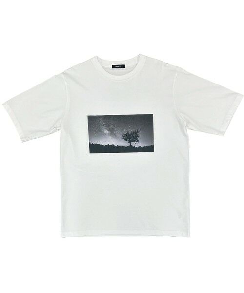 COMME CA ISM / コムサイズム Tシャツ | 【接触冷感機能】Ｆｅｅｌ−Ｃｏｏｌ フォトＴシャツ 「Ｓｔａｒｒｙ ｓｋｙ」 | 詳細11