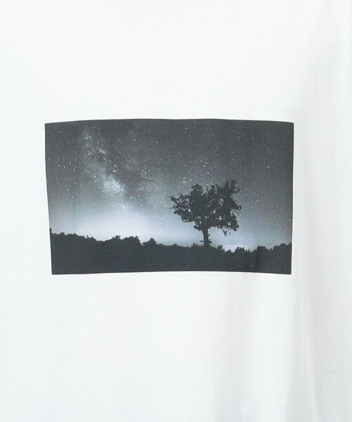 COMME CA ISM / コムサイズム Tシャツ | 【接触冷感機能】Ｆｅｅｌ−Ｃｏｏｌ フォトＴシャツ 「Ｓｔａｒｒｙ ｓｋｙ」 | 詳細9