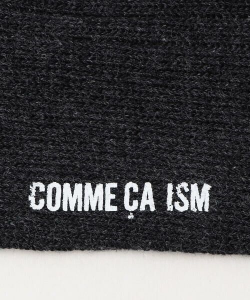 COMME CA ISM / コムサイズム ソックス | メランジ ライン リブソックス | 詳細4