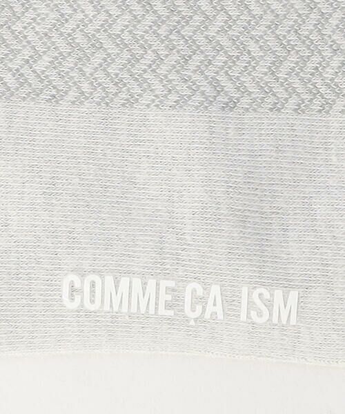 COMME CA ISM / コムサイズム ソックス | ヘリンボーン クルーソックス | 詳細4