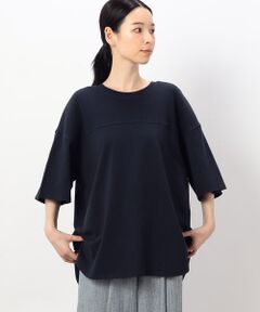 ワッフル切り替え半袖Ｔシャツ