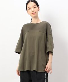 ワッフル切り替え半袖Ｔシャツ