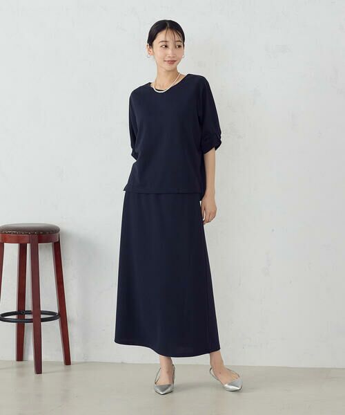 COMME CA ISM / コムサイズム カットソー | デザインスリーブ カットソー / セットアップ対応 | 詳細7