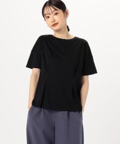 綿混 タック Tシャツ