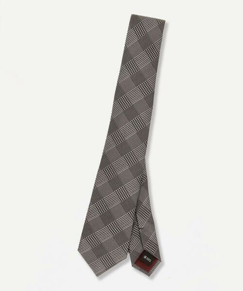 COMME CA ISM / コムサイズム ネクタイ | 【シルク100％】グレンチェック ネクタイ | 詳細1
