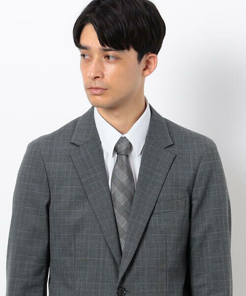 COMME CA ISM / コムサイズム ネクタイ | 【シルク100％】グレンチェック ネクタイ | 詳細4