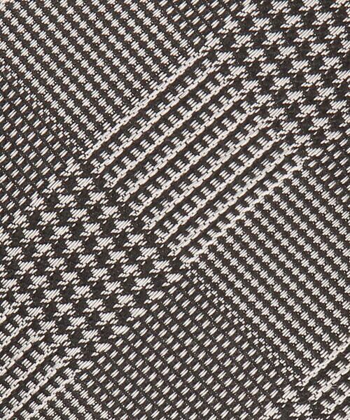 COMME CA ISM / コムサイズム ネクタイ | 【シルク100％】グレンチェック ネクタイ | 詳細3