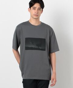 【接触冷感機能】 Ｆｅｅｌ−Ｃｏｏｌ フォトＴシャツ 「Ｓｔａｒｒｙ ｓｋｙ」