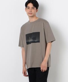 【接触冷感機能】 Ｆｅｅｌ−Ｃｏｏｌ フォトＴシャツ 「Ｓｔａｒｒｙ ｓｋｙ」