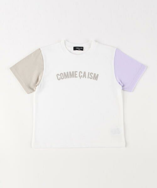 COMME CA ISM / コムサイズム Tシャツ | 半袖ロゴTシャツ | 詳細1