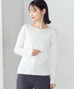 綿１００％　吸湿発熱　クルーネックＴシャツ