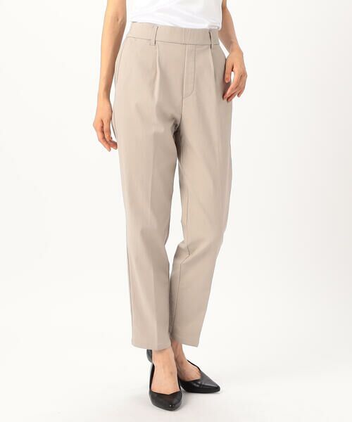 COMME CA ISM / コムサイズム その他パンツ | 【 美しいベーシックパンツ 】 裏起毛 カルゼ テーパードパンツ | 詳細21