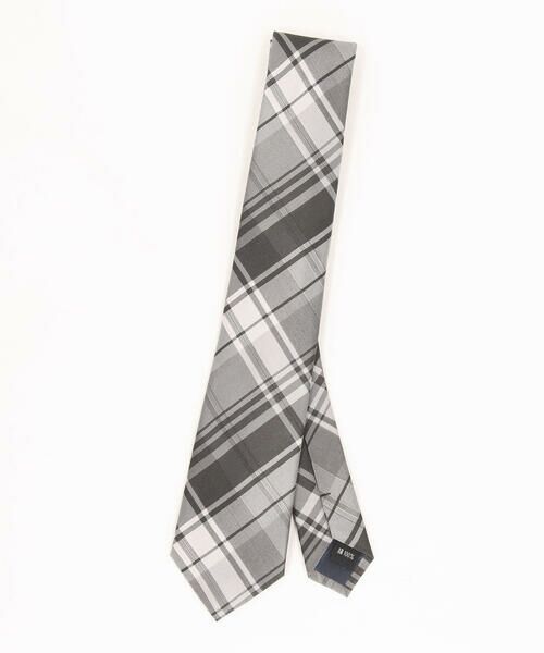 COMME CA ISM / コムサイズム ネクタイ | 【シルク100％】ベーシック チェック ネクタイ | 詳細1