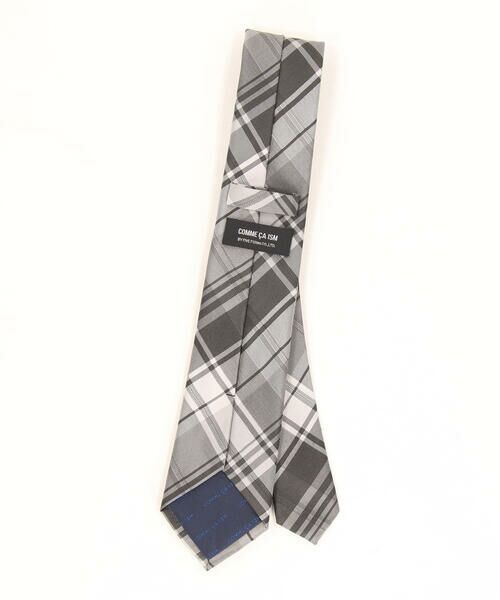 COMME CA ISM / コムサイズム ネクタイ | 【シルク100％】ベーシック チェック ネクタイ | 詳細2