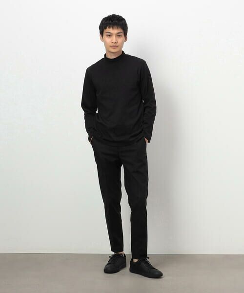 COMME CA ISM / コムサイズム Tシャツ | コットンスムース モックネックTシャツ (長袖) | 詳細6