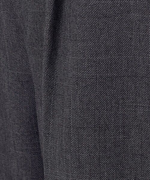 COMME CA ISM / コムサイズム その他パンツ | シャンブレー センタープレス ワイドパンツ | 詳細19