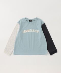 ロゴプリント長袖Tシャツ　