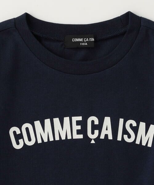 COMME CA ISM / コムサイズム Tシャツ | ロゴプリント長袖Tシャツ　 | 詳細6