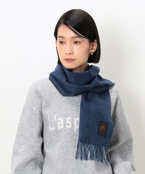 COMME CA ISM / コムサイズム マフラー・ショール・スヌード・ストール | 【ウールカシミヤ】 ブロックチェック マフラー | 詳細5