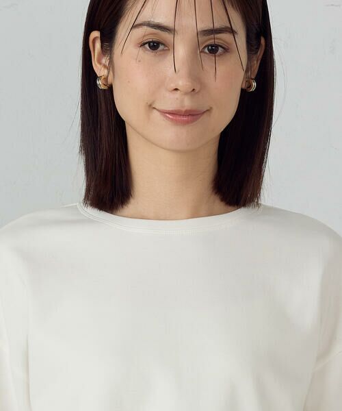 COMME CA ISM / コムサイズム カットソー | クロップド丈　Ｔシャツ（長袖） | 詳細13