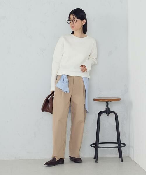 クロップド丈 Tシャツ（長袖） （カットソー）｜COMME CA ISM