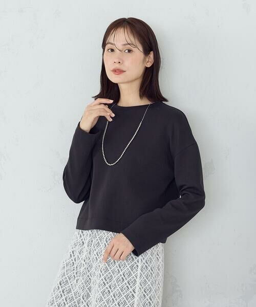 COMME CA ISM / コムサイズム カットソー | クロップド丈　Ｔシャツ（長袖） | 詳細19