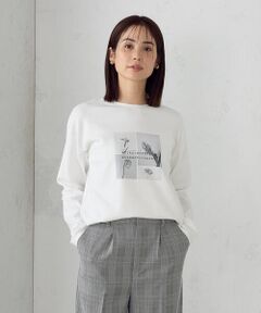 フラワープリント　Ｔシャツ（長袖）