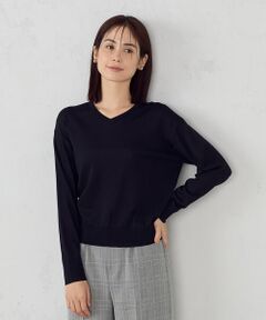 【ウォッシャブル】UVカット ベーシック　２ＷＡＹニット