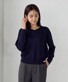 【ウォッシャブル】UVカット ベーシック　２ＷＡＹニット