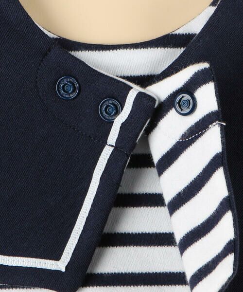 COMME CA ISM / コムサイズム ベビー・キッズグッズ | 4WAY セーラーカラー風スタイ | 詳細9