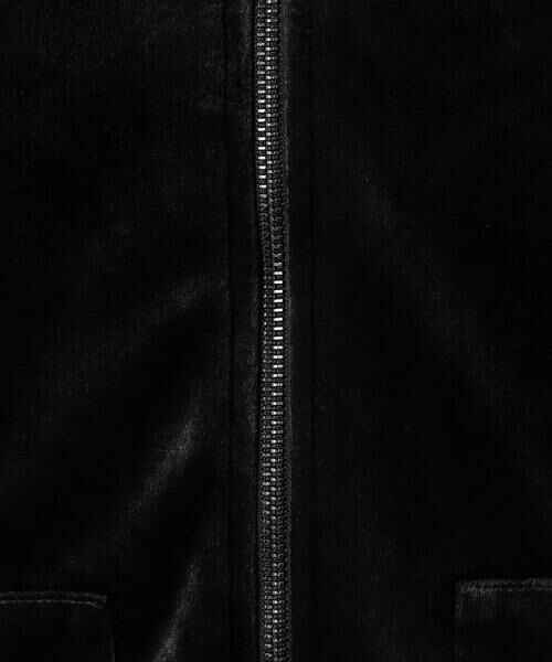 COMME CA ISM / コムサイズム ブルゾン | ベロアジャージ ジップアップブルゾン | 詳細14