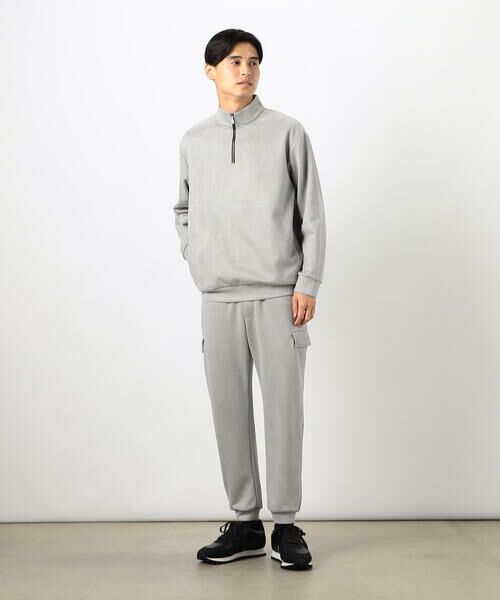 COMME CA ISM / コムサイズム カットソー | 【セットアップ対応】 ハーフジッププルオーバー | 詳細4