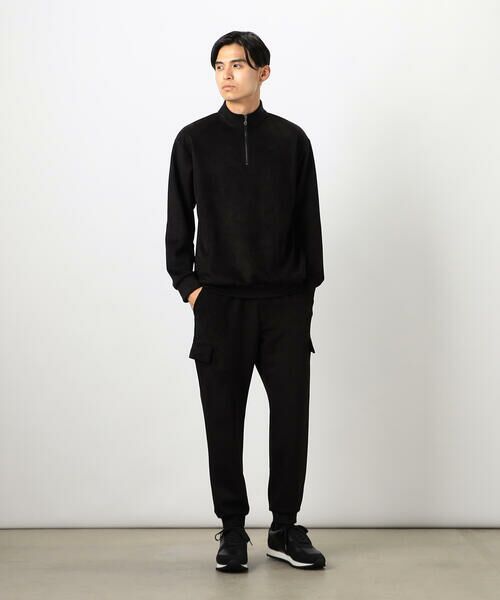 COMME CA ISM / コムサイズム カットソー | 【セットアップ対応】 ハーフジッププルオーバー | 詳細15