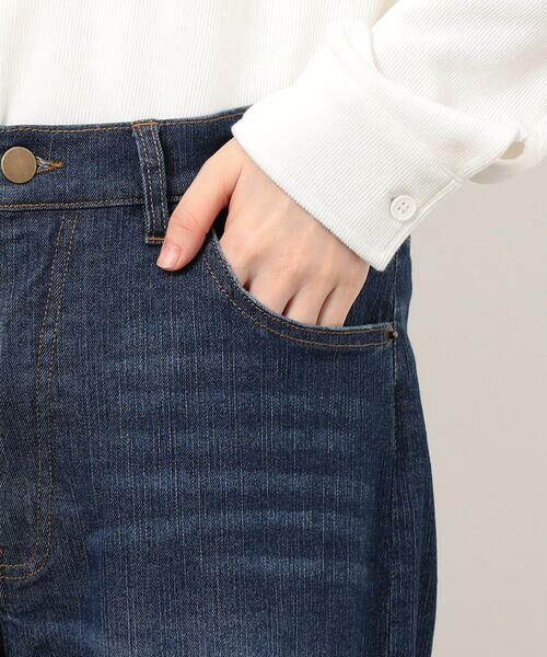 COMME CA ISM / コムサイズム デニムパンツ | ストレッチデニムワイドパンツ | 詳細10