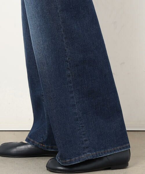 COMME CA ISM / コムサイズム デニムパンツ | ストレッチデニムワイドパンツ | 詳細12