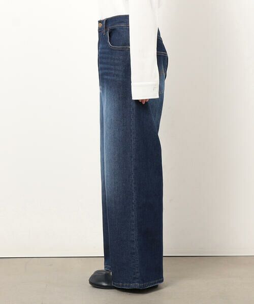 COMME CA ISM / コムサイズム デニムパンツ | ストレッチデニムワイドパンツ | 詳細6