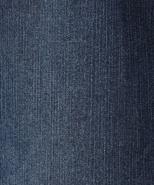 COMME CA ISM / コムサイズム デニムパンツ | ストレッチデニムストレートパンツ ONIGIRI ステッチ刺しゅう | 詳細16