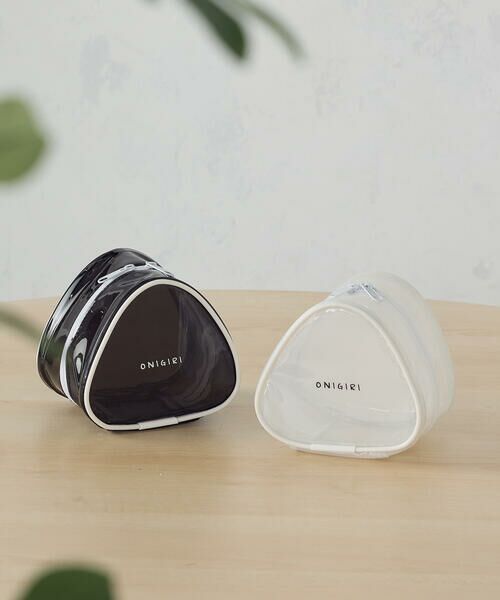 COMME CA ISM / コムサイズム ポーチ | おにぎりポーチ（クリア） | 詳細1