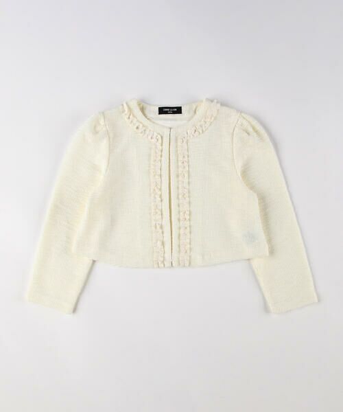 COMME CA ISM / コムサイズム カーディガン・ボレロ | フォーマル ジャージーツイードボレロ(100-130cm) | 詳細6