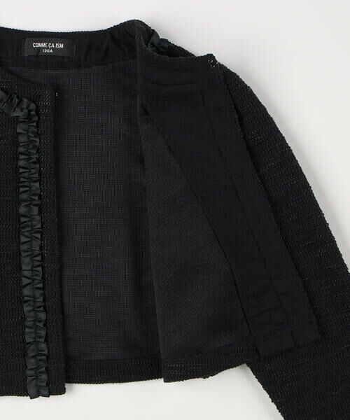 COMME CA ISM / コムサイズム カーディガン・ボレロ | フォーマル ジャージーツイードボレロ(100-130cm) | 詳細12