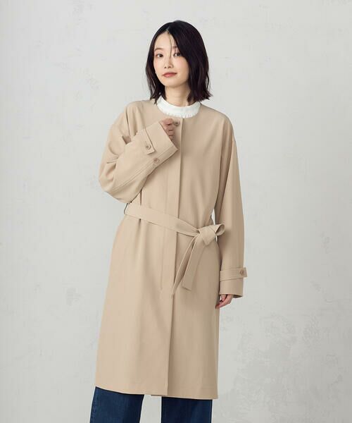 ノーカラー コート （その他アウター）｜COMME CA ISM