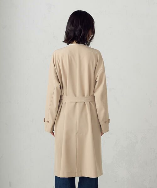 COMME CA ISM / コムサイズム トレンチコート | ノーカラーコート | 詳細7
