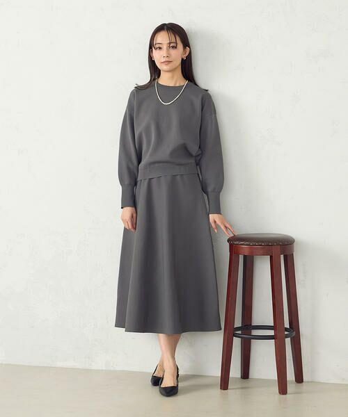 COMME CA ISM / コムサイズム ニット・セーター | 後ろファスナーニット / セットアップ対応 | 詳細2