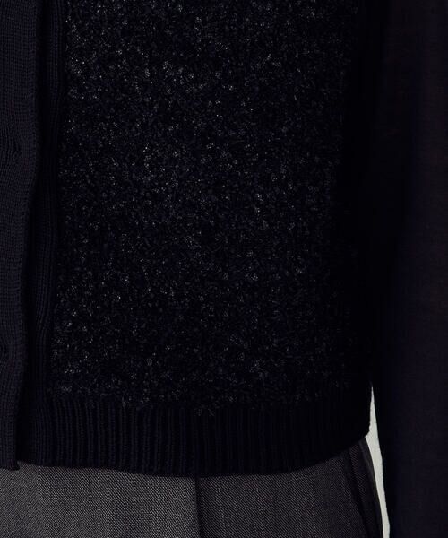 COMME CA ISM / コムサイズム ベスト | 前後２ＷＡＹ　ツイードニットベスト | 詳細22