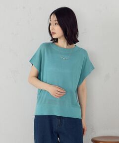 COMME CA ISM / コムサイズム ニット・セーター | 【洗濯機で洗える】ニットＴシャツ