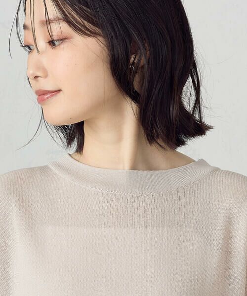 COMME CA ISM / コムサイズム ニット・セーター | 【洗濯機で洗える】ニットＴシャツ | 詳細7